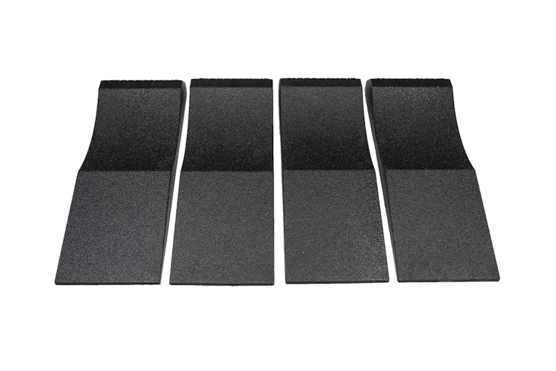 10" W FlatStoppers Car Storage Ramps - 4 Pack, Corvette Camaro, Mustang